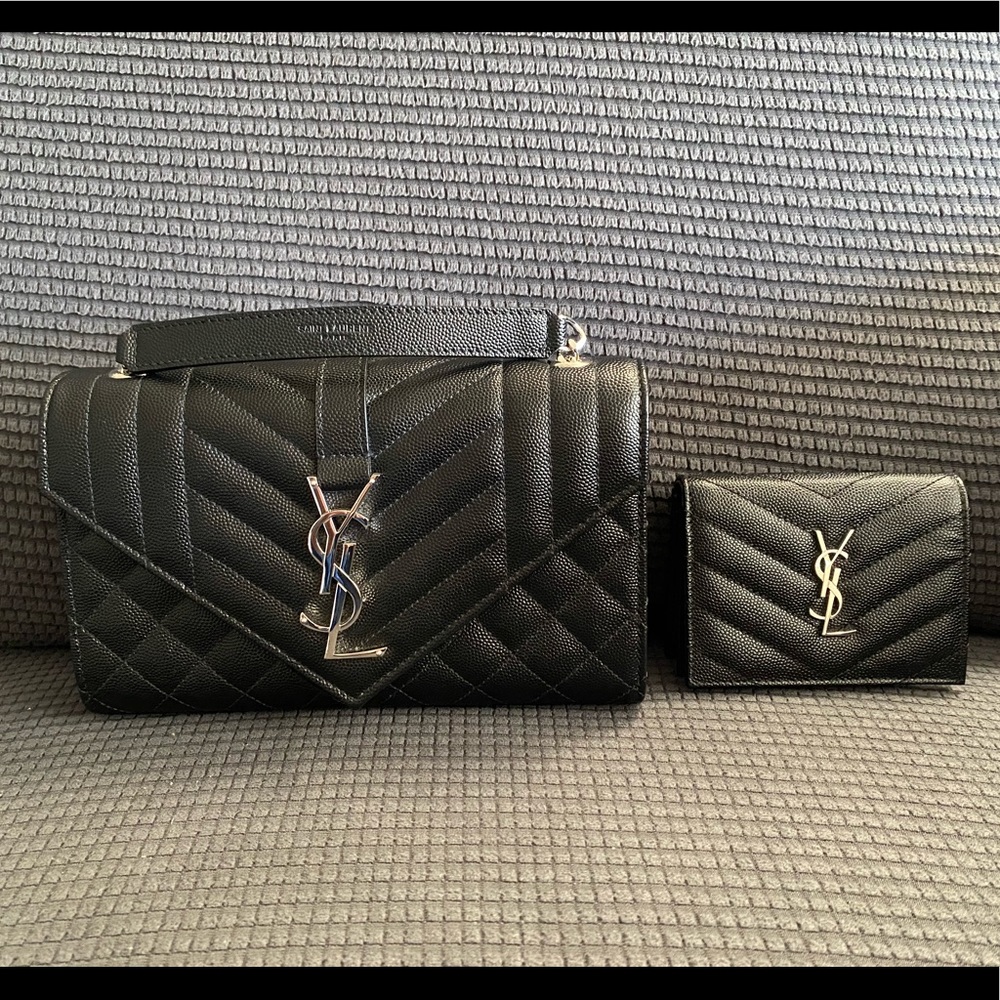 ❌SOLD❌ BUNDLE — Yves Saint Laurent Bag and Wallet